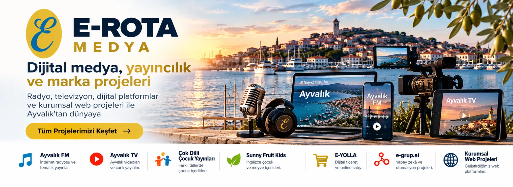 E-ROTA MEDYA tanıtım bannerı